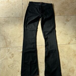 7 For All Mankind Women's Dark Boot Cut Jeans